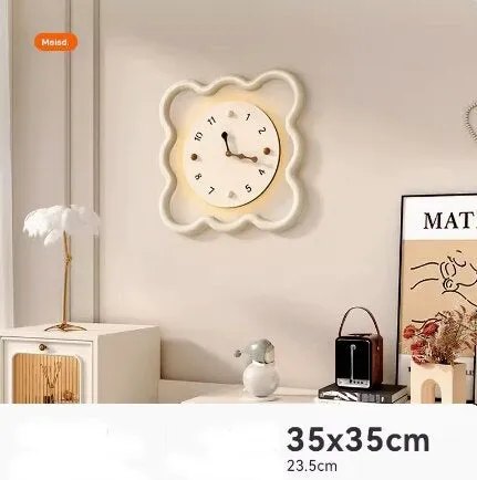 Sleepy Cloud Silent Wall Clock