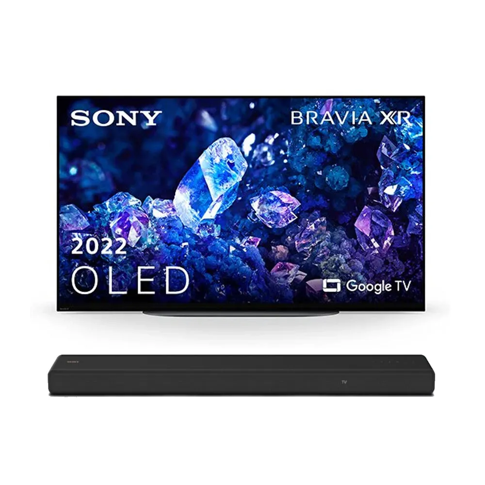 Sony XR42A90K BRAVIA XR OLED 4K Smart TV & HT-S2000 Dolby Atmos Soundbar Bundle