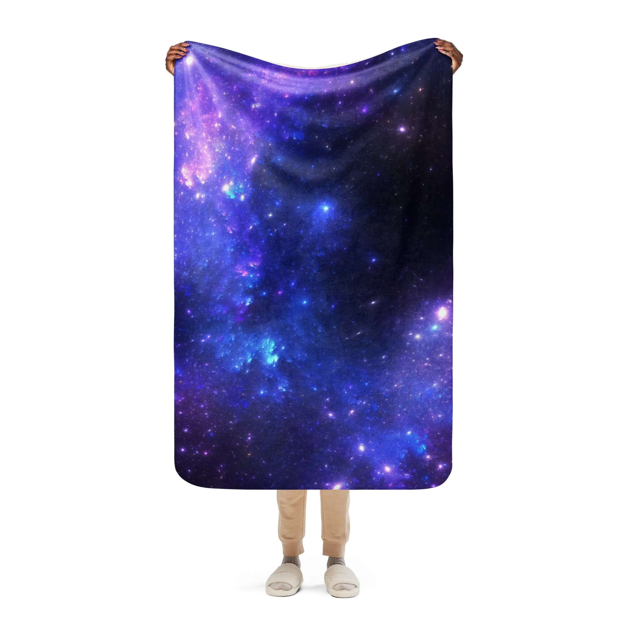 Space Sherpa blanket lioness-love