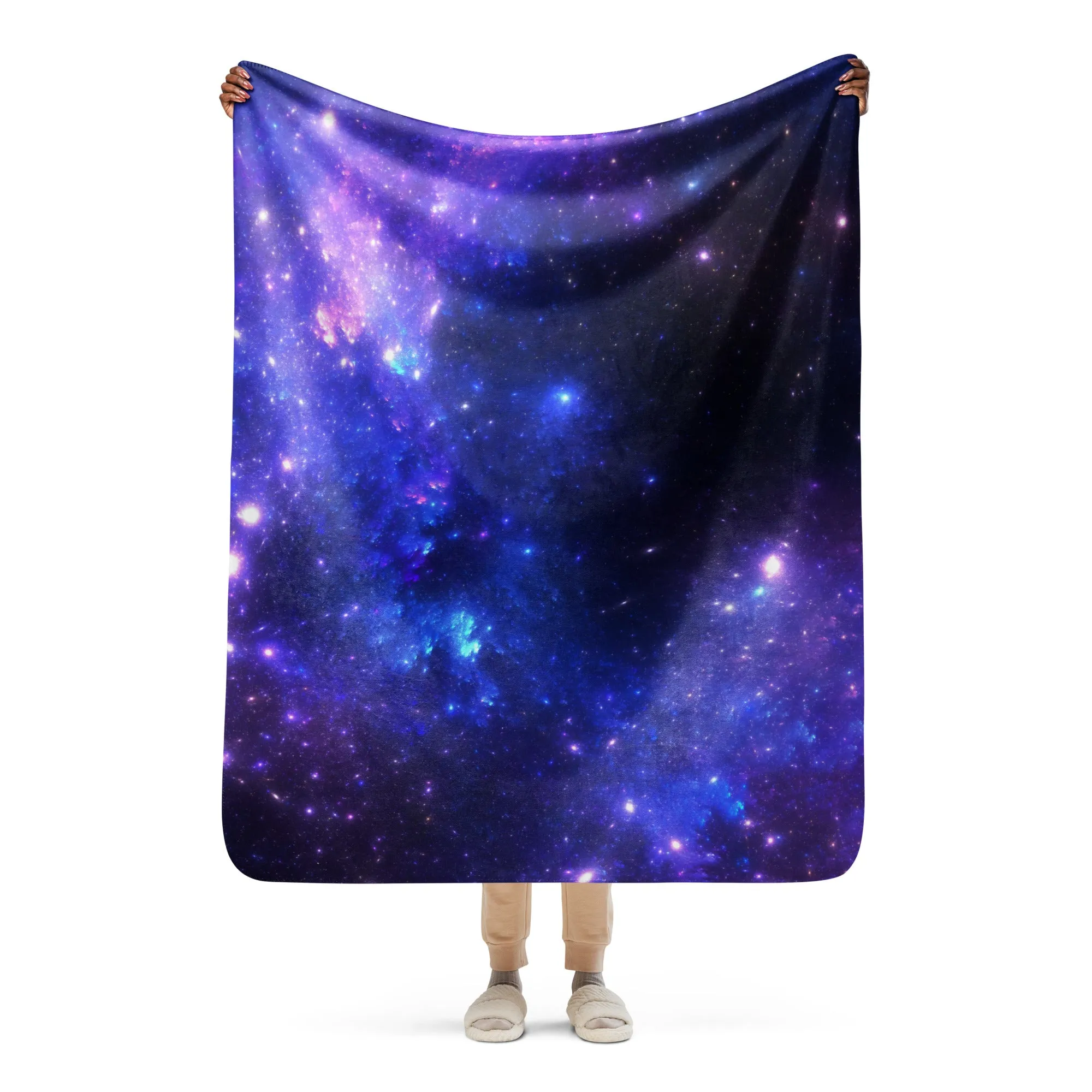 Space Sherpa blanket lioness-love