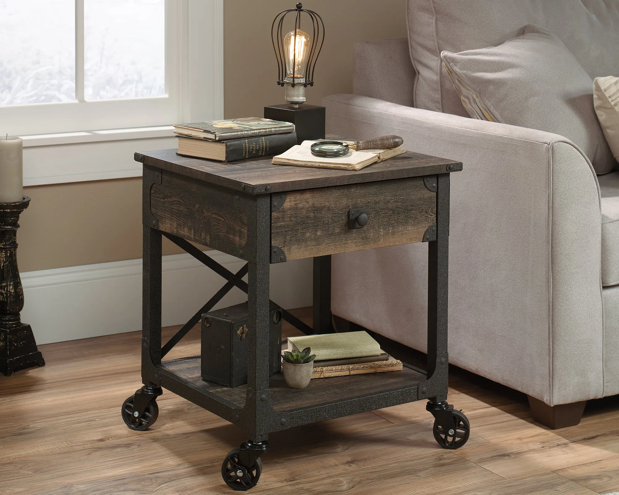 Steel River Side Table 3a