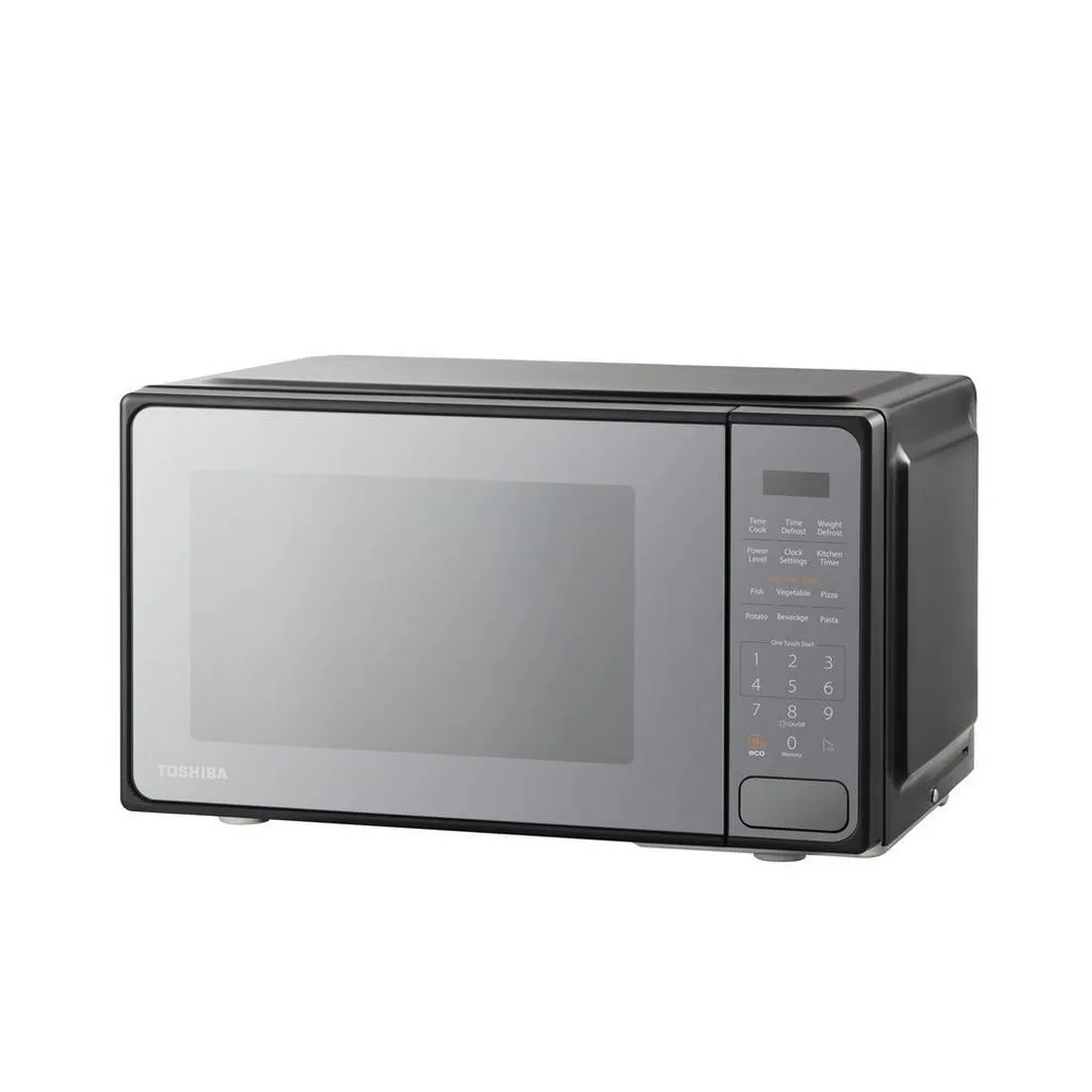 Toshiba MM2EM20PF Microwave Oven Mirror Finish Black