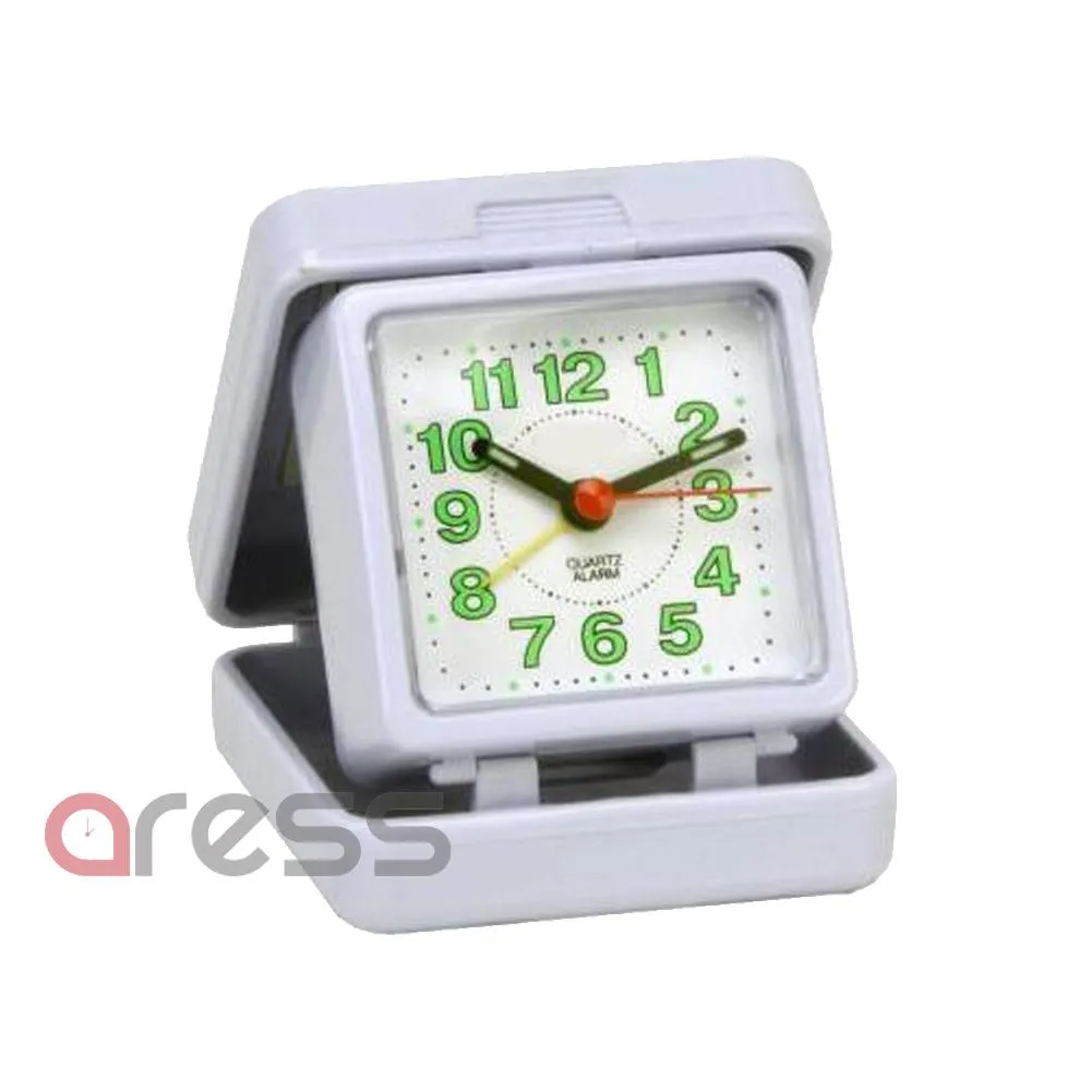 Travel Alarm Clock Quartz Alarm Folding Large Numbers Beep Alarm