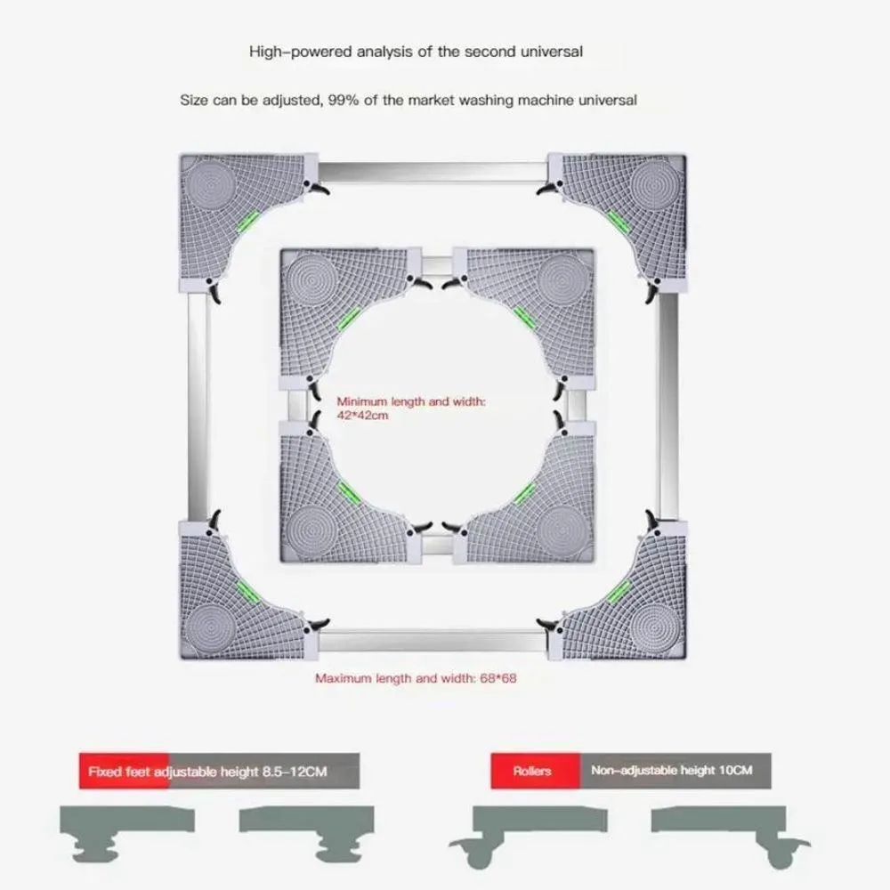 Universal Adjustable Stand With Wheels