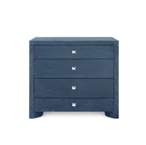 Villa & House Deep Navy Lugano Large 4-Drawer